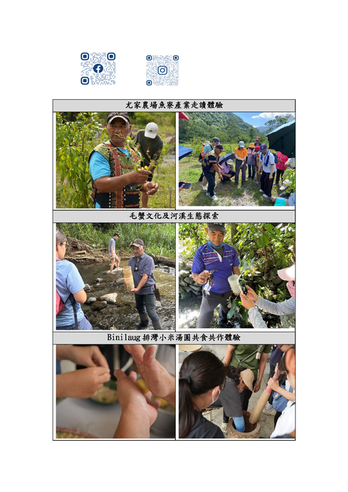 國立臺東大學「臺東Y2計畫─共創山海沙城好未來」地域森川海旅遊行程圖片