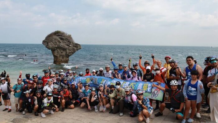 史無前例　小琉球單車環島騎淨零任務大挑戰　沿途挑戰淨零闖關任務圖片