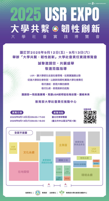 1140912-0913｜114年大學社會責任實踐博覽會(2025 USR EXPO)圖片