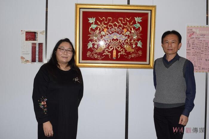 刺繡美學饗宴北港文化中心上場　南應大刺繡中心「知福、惜福、再造福」”繡”出心意成果展圖片