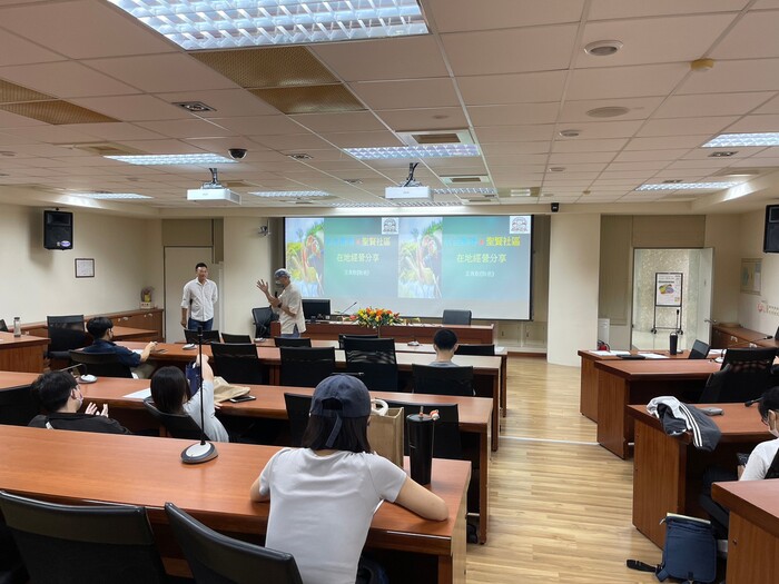 【活動紀實】112-1南應大辦理永續暨USR系列講座I-農業永續-耿爸農場x聖賢社區x在地經營圖片