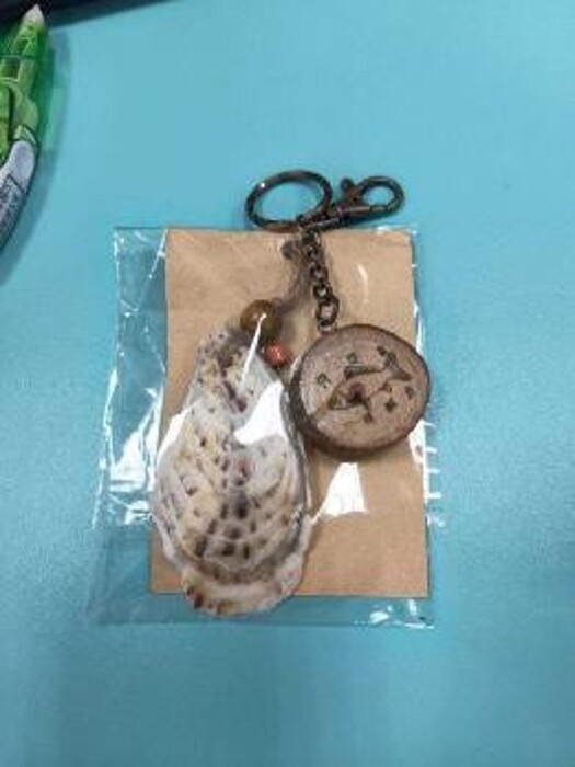海洋廢材再製鑰匙圈圖片